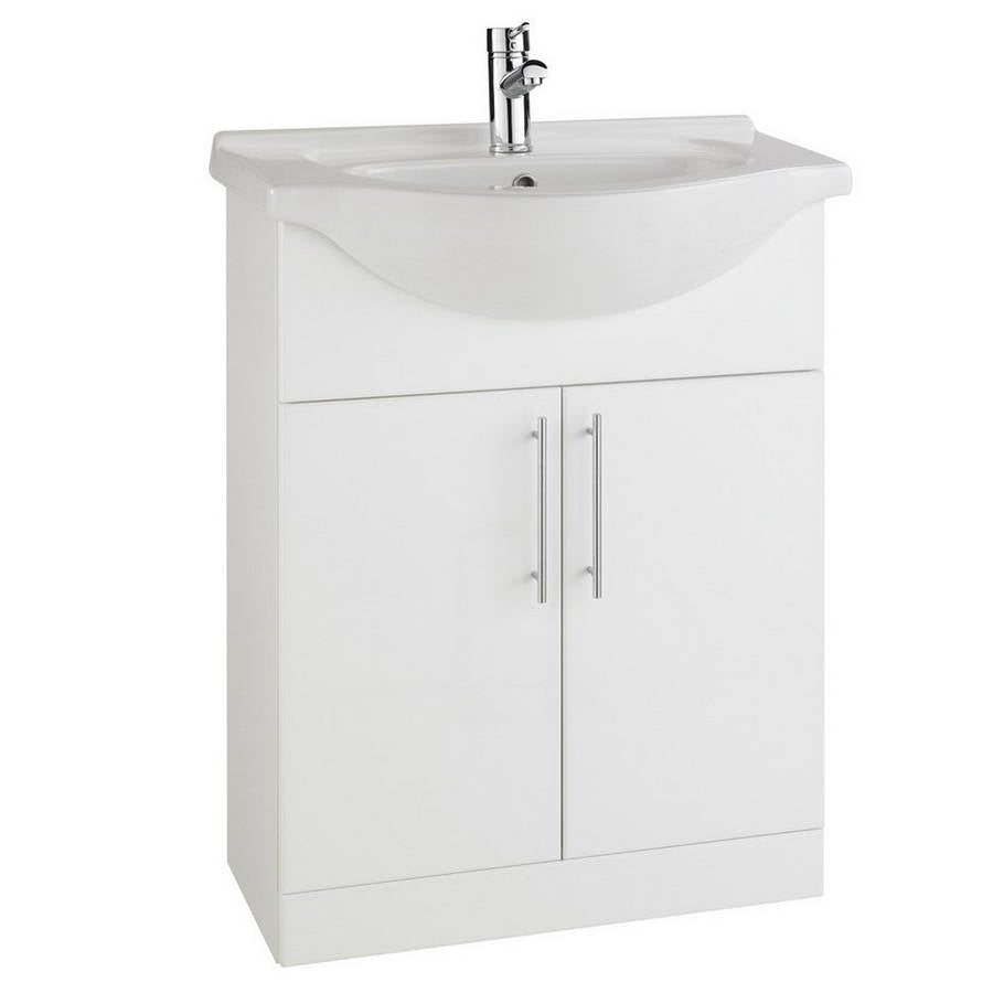 Impakt 650 mm Floor-Standing Vanity Unit – Contemporary Bathroom Storage
