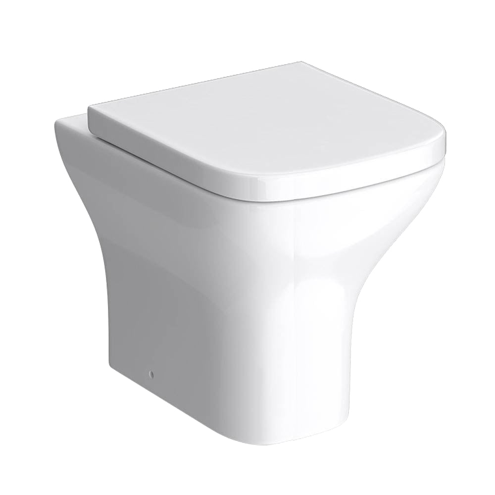 Project Square Back-to-Wall Pan & Seat – Modern BTW Toilet
