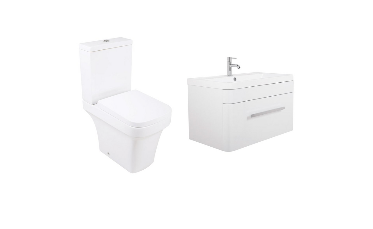 Hyde Toilet & Vanity Unit Cloakroom Suite