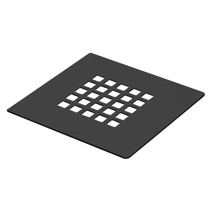 K‑Vit Water-Drain Graphite Waste Cover – PDA‑064GP for 90 mm Trays
