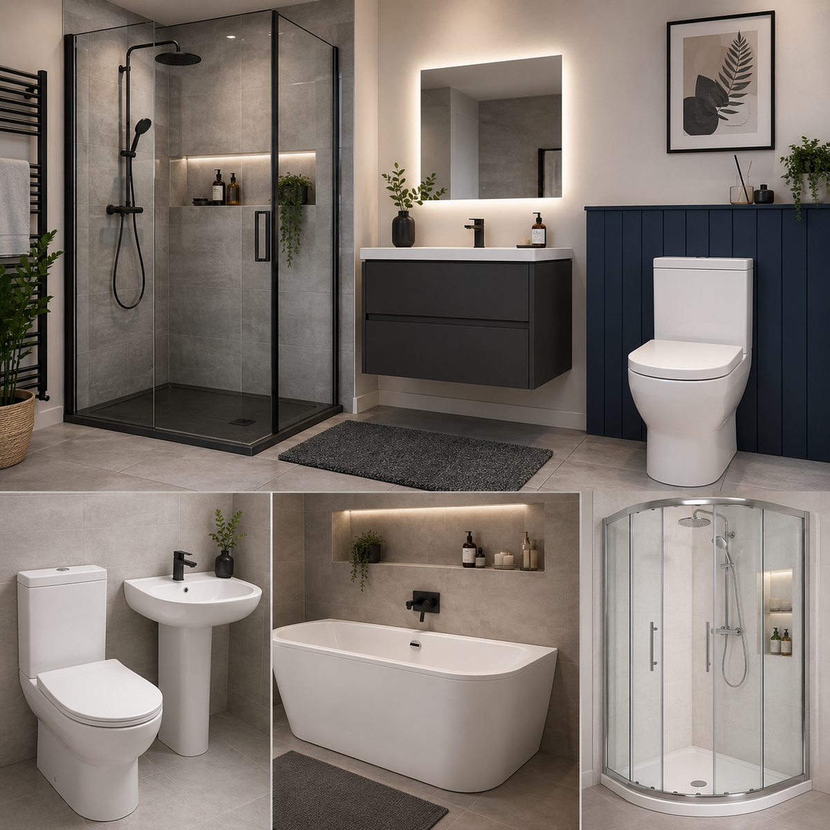 Bathrooms & Showers