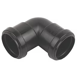 Bulk Buy – 32mm Push Fit Elbow (Black)