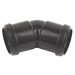 Bulk Buy – 40mm 45° Solvent Weld Elbow (Black)