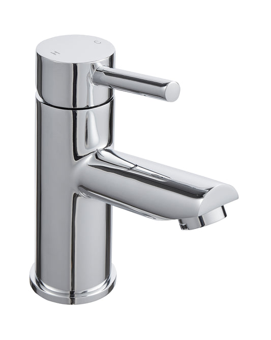 Aztec Mono Basin Mixer – Chrome Single Lever Bathroom Tap