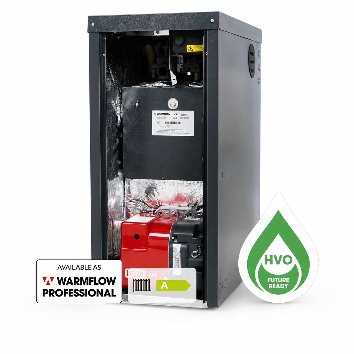 Warmflow Agentis External Combi Oil Boiler – E21C / E26C / E33C