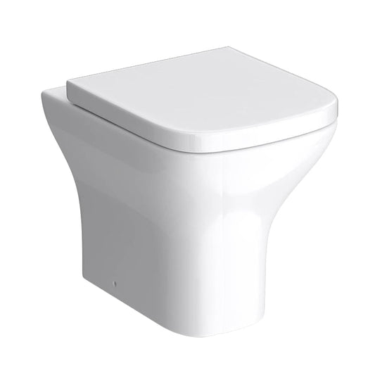 Project Square Back-to-Wall Pan & Seat – Modern BTW Toilet