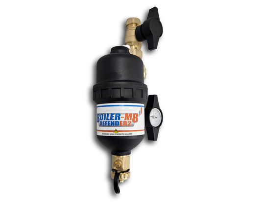 Boiler-m8 Defender-2 22mm Central Heating Magnetic System Boiler Filter + Valves