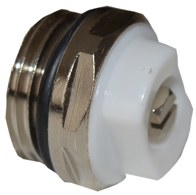1/2" Chrome Directional Radiator Vent – Bleed & Flow Control