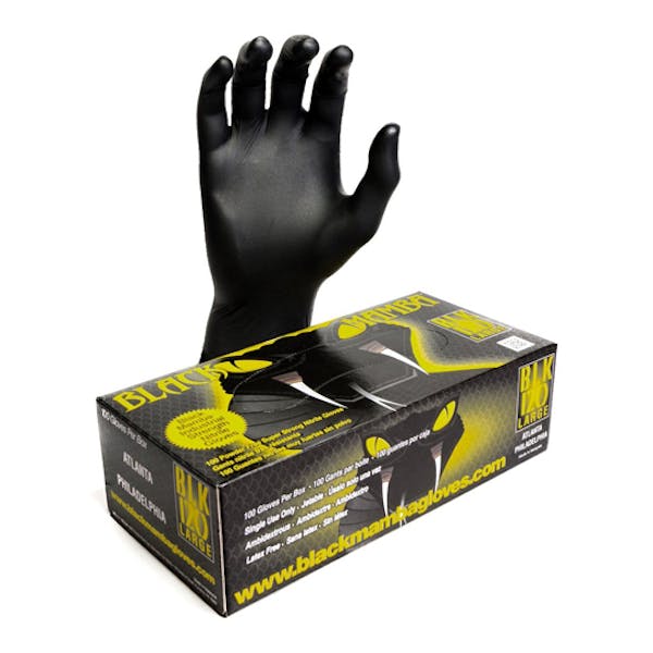 Black Mamba Powder‑Free Nitrile Disposable Gloves – Industrial Strength Protection