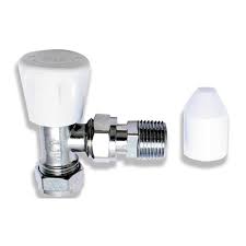15mm Angled Rad Valve 15mm Nut