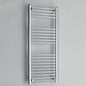 K-Rail 25mm Straight Heated Towel Rail – 600mm x 1200mm – Chrome
