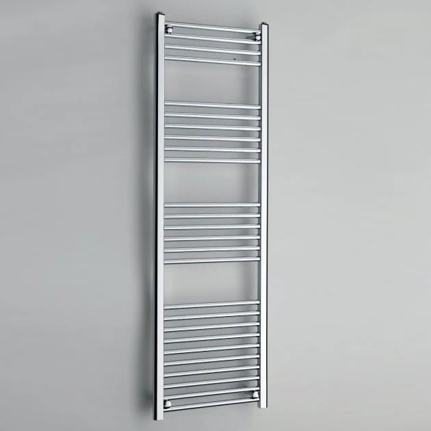 K Rail Straight 25 mm Chrome Towel Rail – 500 × 1800 mm
