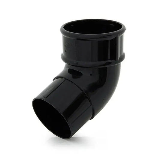68mm Round Downpipe Offset Bend – uPVC Gutter Pipe Connector