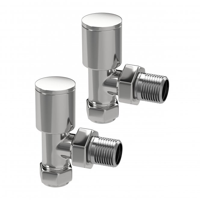 Modern Angled Radiator Valves