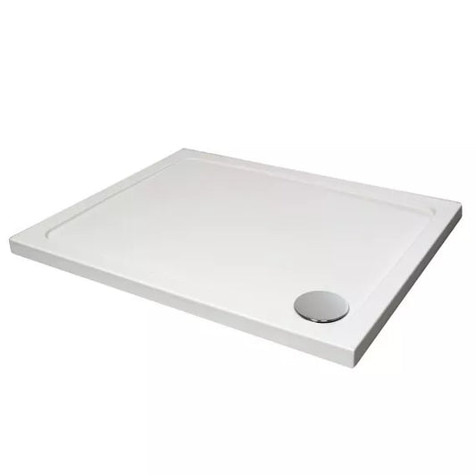 K‑Vit 1700 × 760 mm Stone Resin Rectangular Shower Tray – Low Profile 45 mm