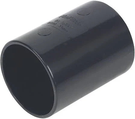 Bulk Buy – 40mm 45° Solvent Weld Coupler (Black)