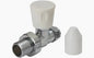 10mm Straight Rad Valve White